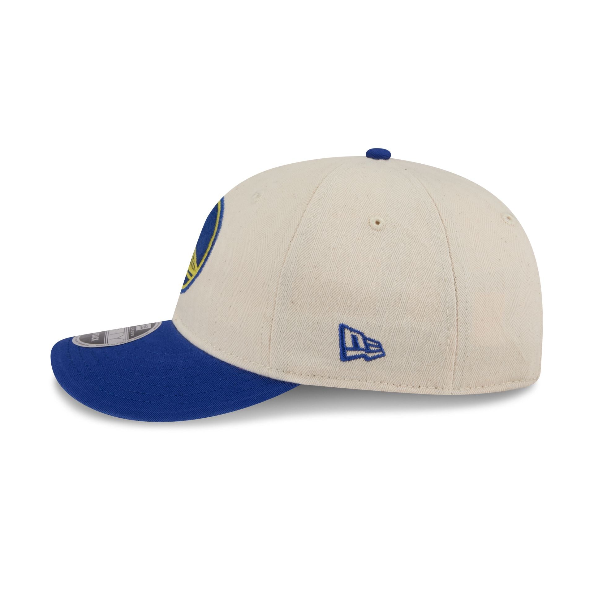 Golden State Warriors Three Looms Americana Herringbone Retro Crown 9FIFTY Adjustable Hat