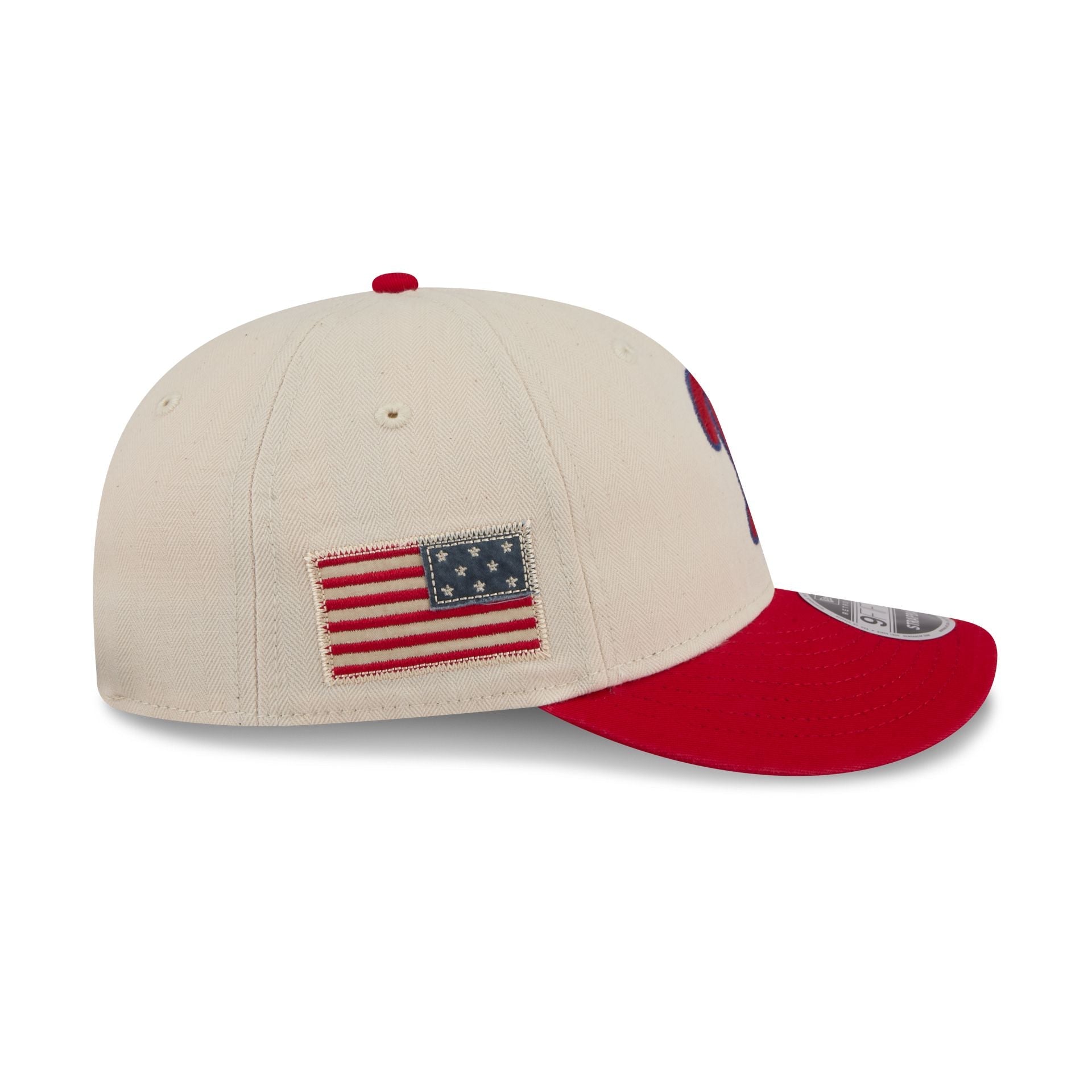 Philadelphia Phillies Three Looms Americana Herringbone Retro Crown 9FIFTY Adjustable Hat