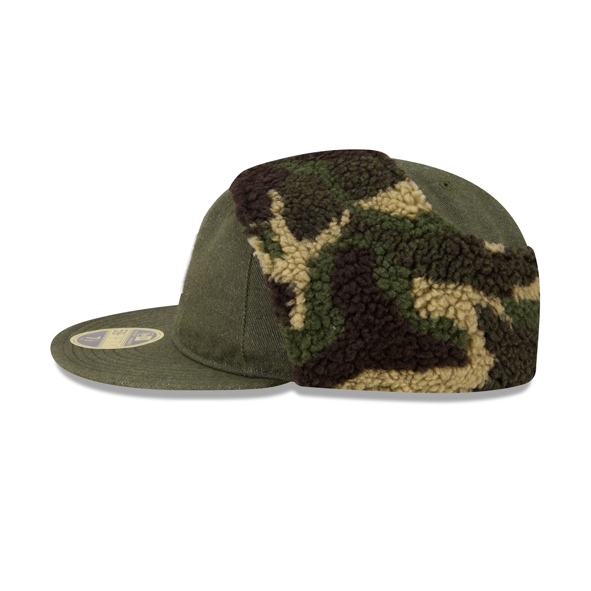 Detroit Tigers Three Looms Cotton Twill Camo Retro Crown Dog Ear 59FIFTY Fitted Hat