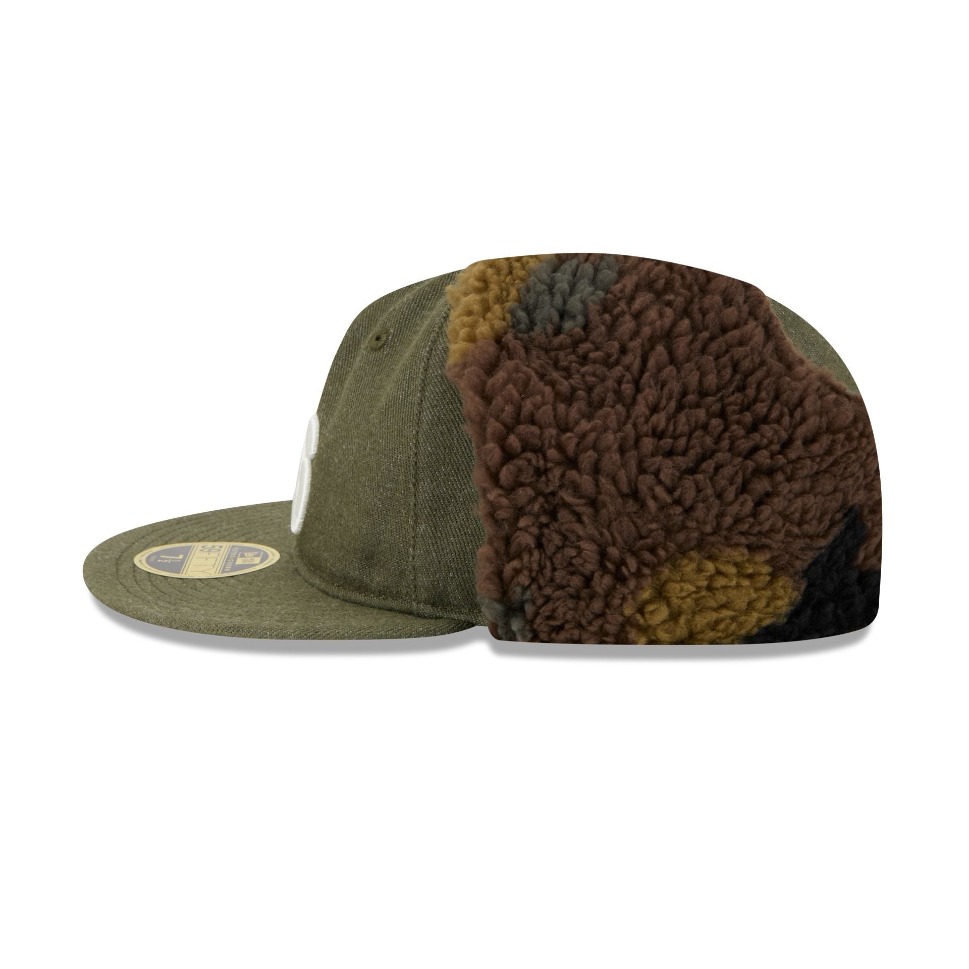 Philadelphia 76ers Three Looms Cotton Twill Camo Retro Crown Dog Ear 59FIFTY Fitted Hat