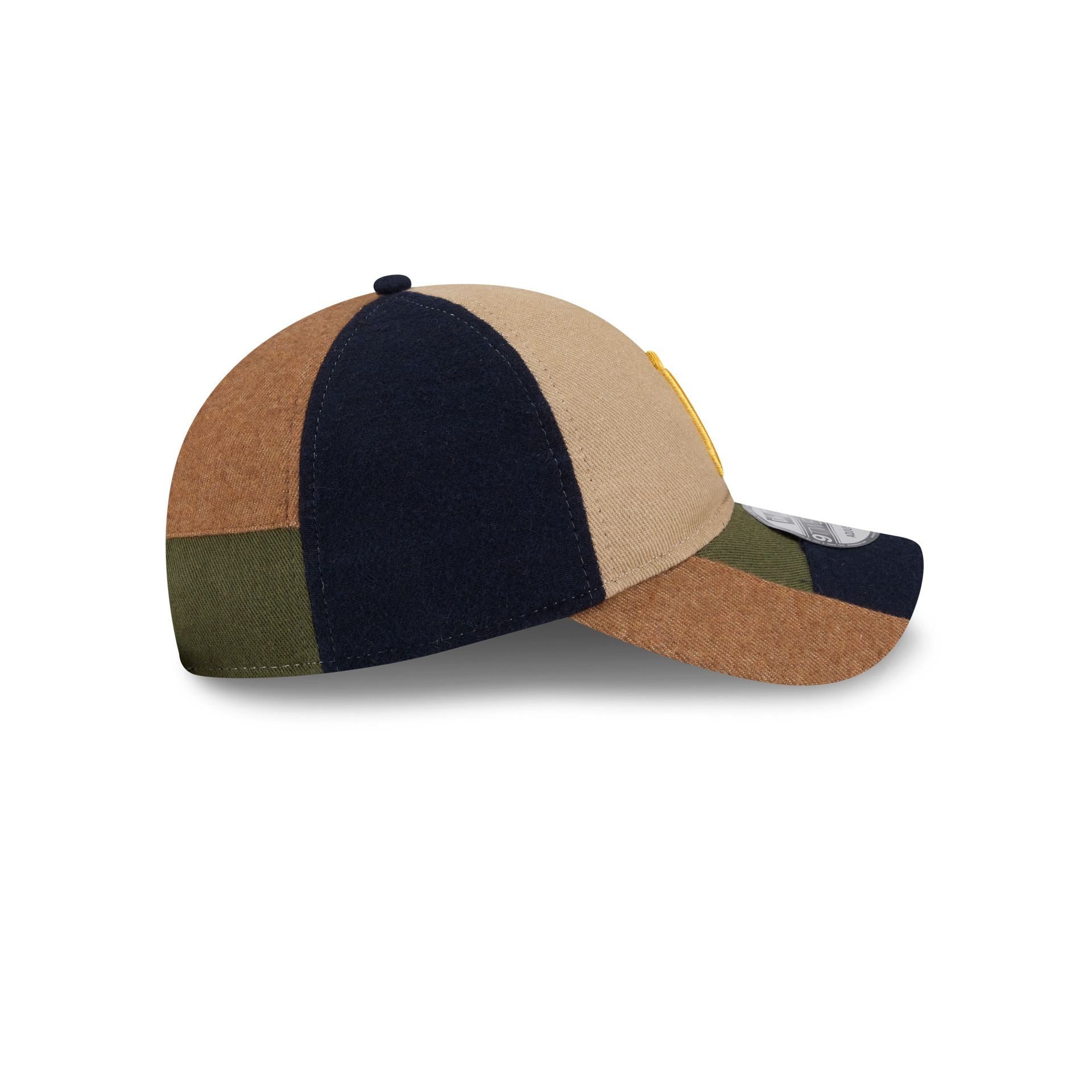 Pittsburgh Pirates Three Looms Cotton Twill Patchwork 9TWENTY Adjustable Hat