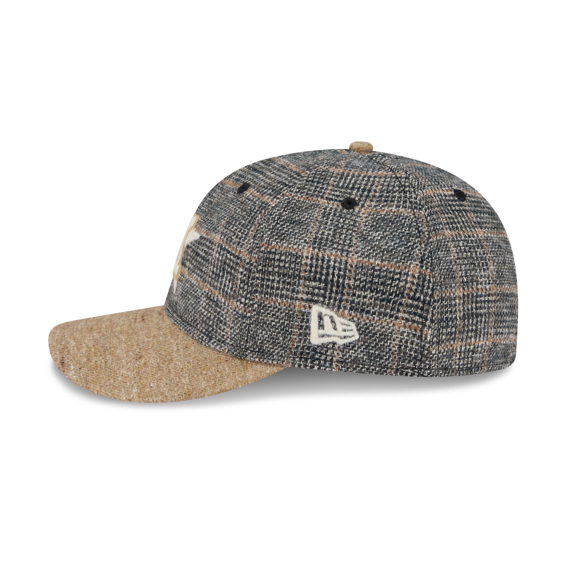 Houston Astros Three Looms Vintage Tweed Retro Crown 59FIFTY Fitted Hat