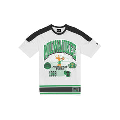 Milwaukee Bucks Sport Classics Vintage White T-Shirt