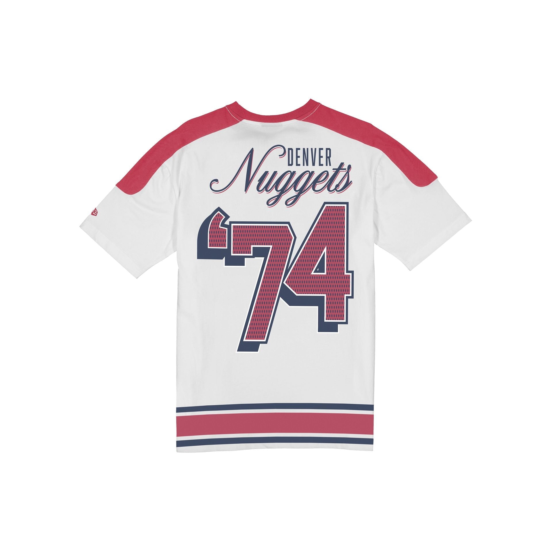 Denver Nuggets Sport Classics Vintage White T-Shirt