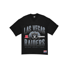 Las Vegas Raiders Throwback Black Boxy T-Shirt