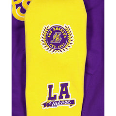 Los Angeles Lakers Throwback Patch Jacket