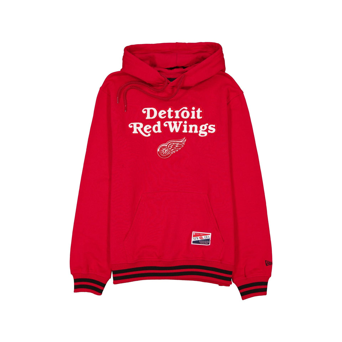 Detroit Red Wings Throwback Felt Logo Hoodie