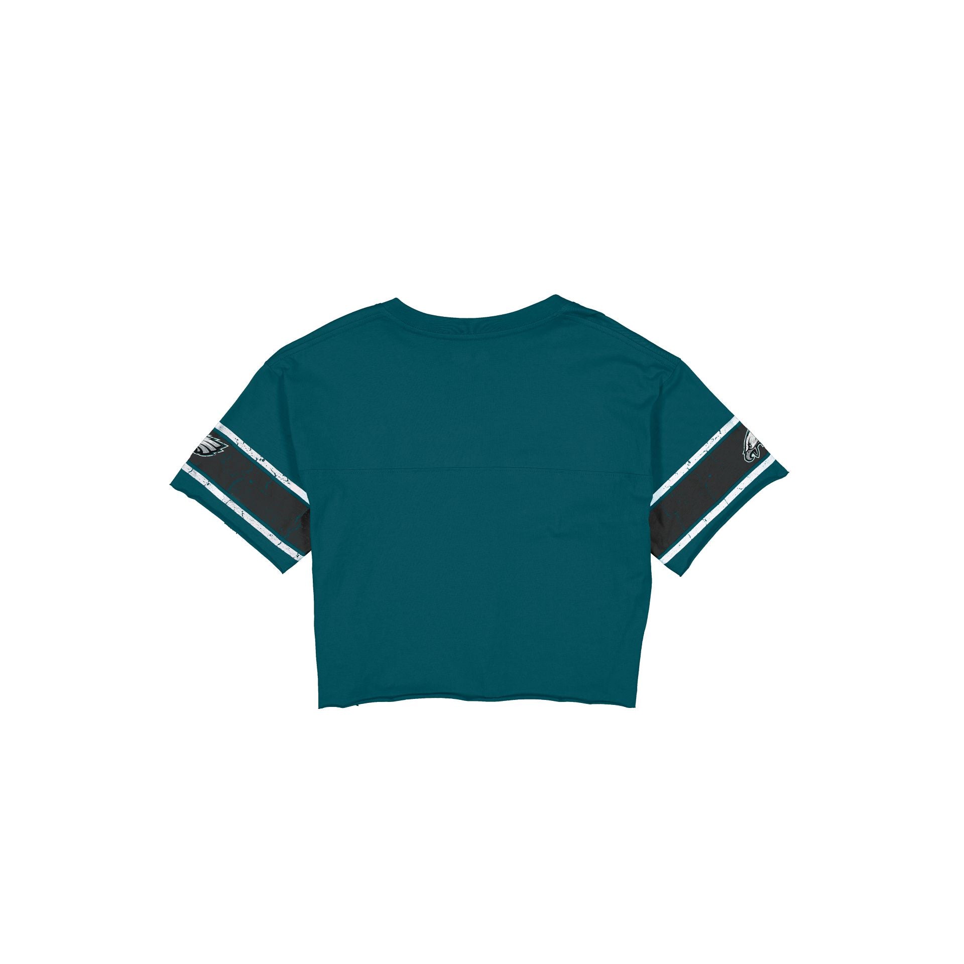 Philadelphia Eagles Throwback Women's Cropped T-Shirt