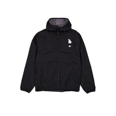 Los Angeles Dodgers Logo Essentials Black Full-Zip Windbreaker