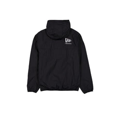 Los Angeles Dodgers Logo Essentials Black Full-Zip Windbreaker
