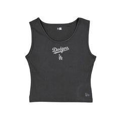 Los Angeles Dodgers Glam Game Women's Graphite Tank Top