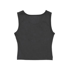 Los Angeles Dodgers Glam Game Women's Graphite Tank Top
