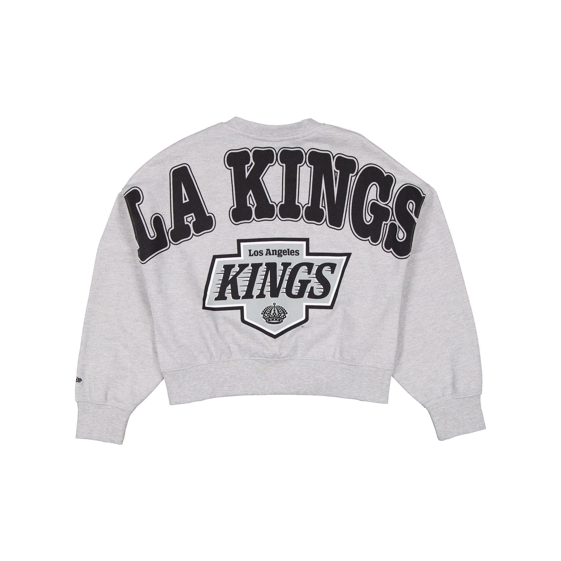 Los Angeles Kings Glam Game Women's Oversized Glittery Crewneck