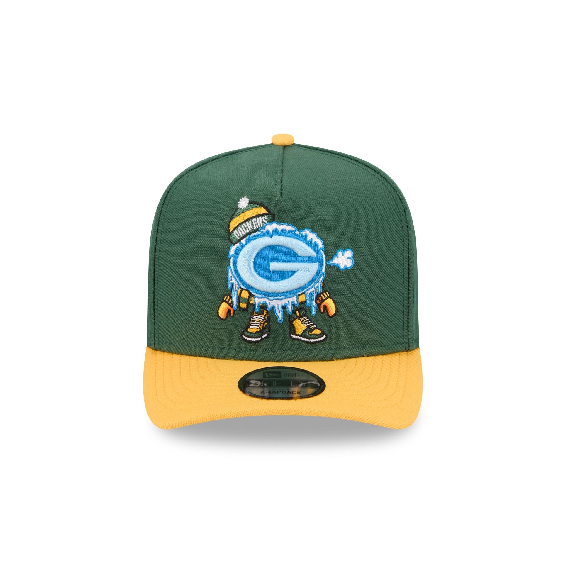 Green Bay Packers Cartoon 9FIFTY A-Frame Snapback Hat