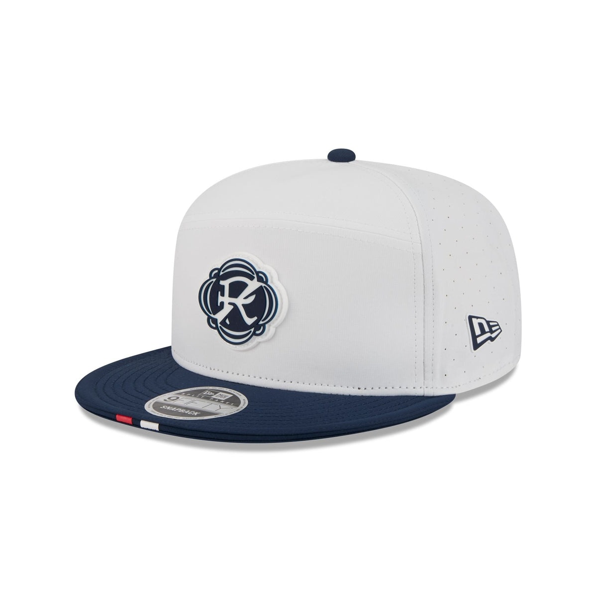 New England Revolution 2026 MLS Kickoff Split Panel 9FIFTY Snapback Hat