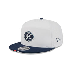 New England Revolution 2026 MLS Kickoff Split Panel 9FIFTY Snapback Hat