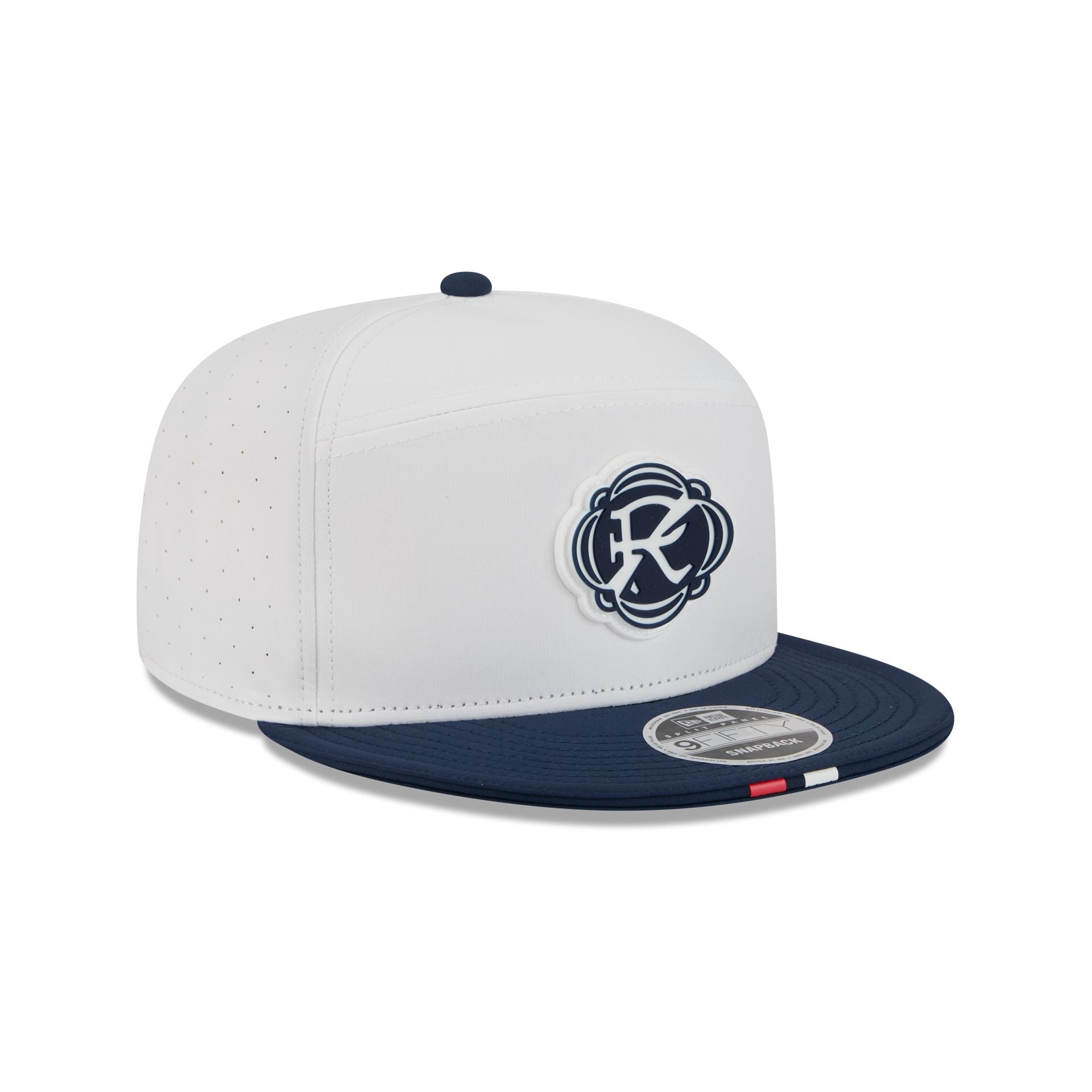 New England Revolution 2026 MLS Kickoff Split Panel 9FIFTY Snapback Hat