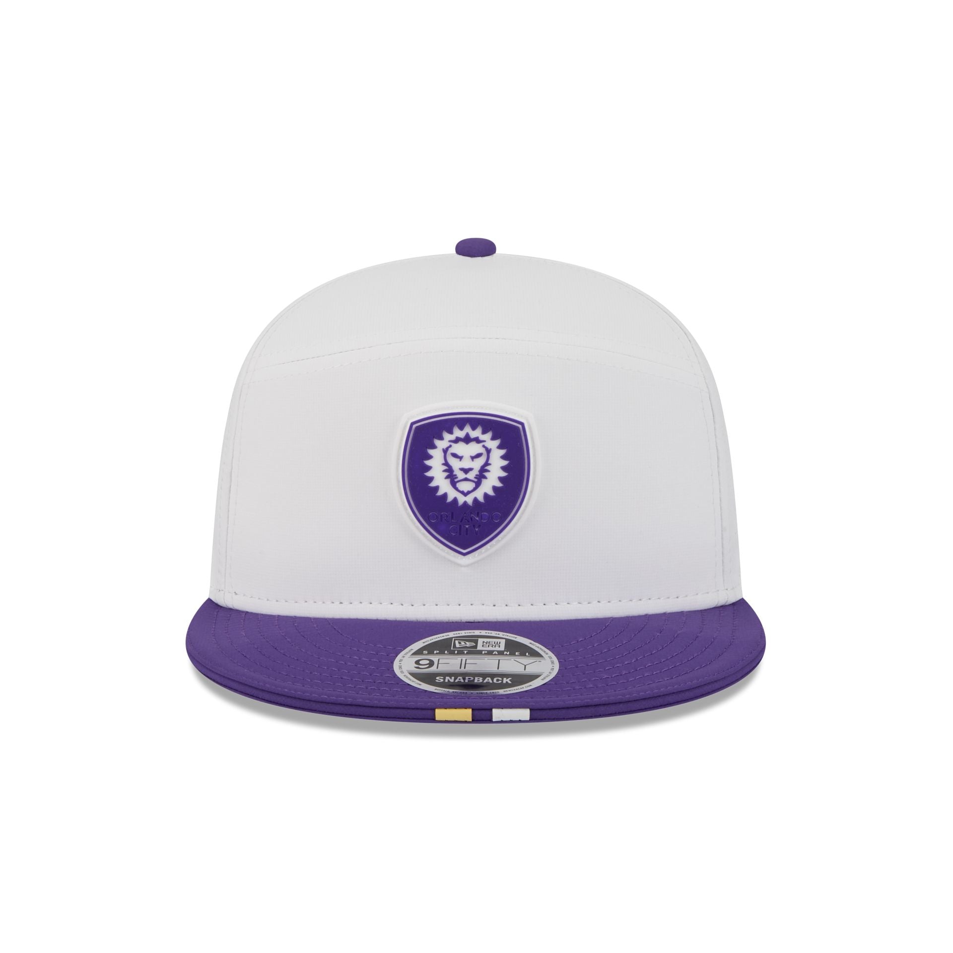Orlando City SC 2026 MLS Kickoff Split Panel 9FIFTY Snapback Hat