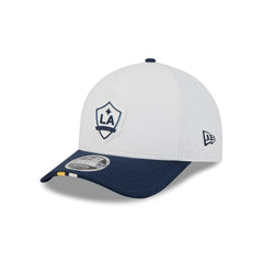 LA Galaxy 2026 MLS Kickoff 9FORTY M-Crown A-Frame Snapback Hat