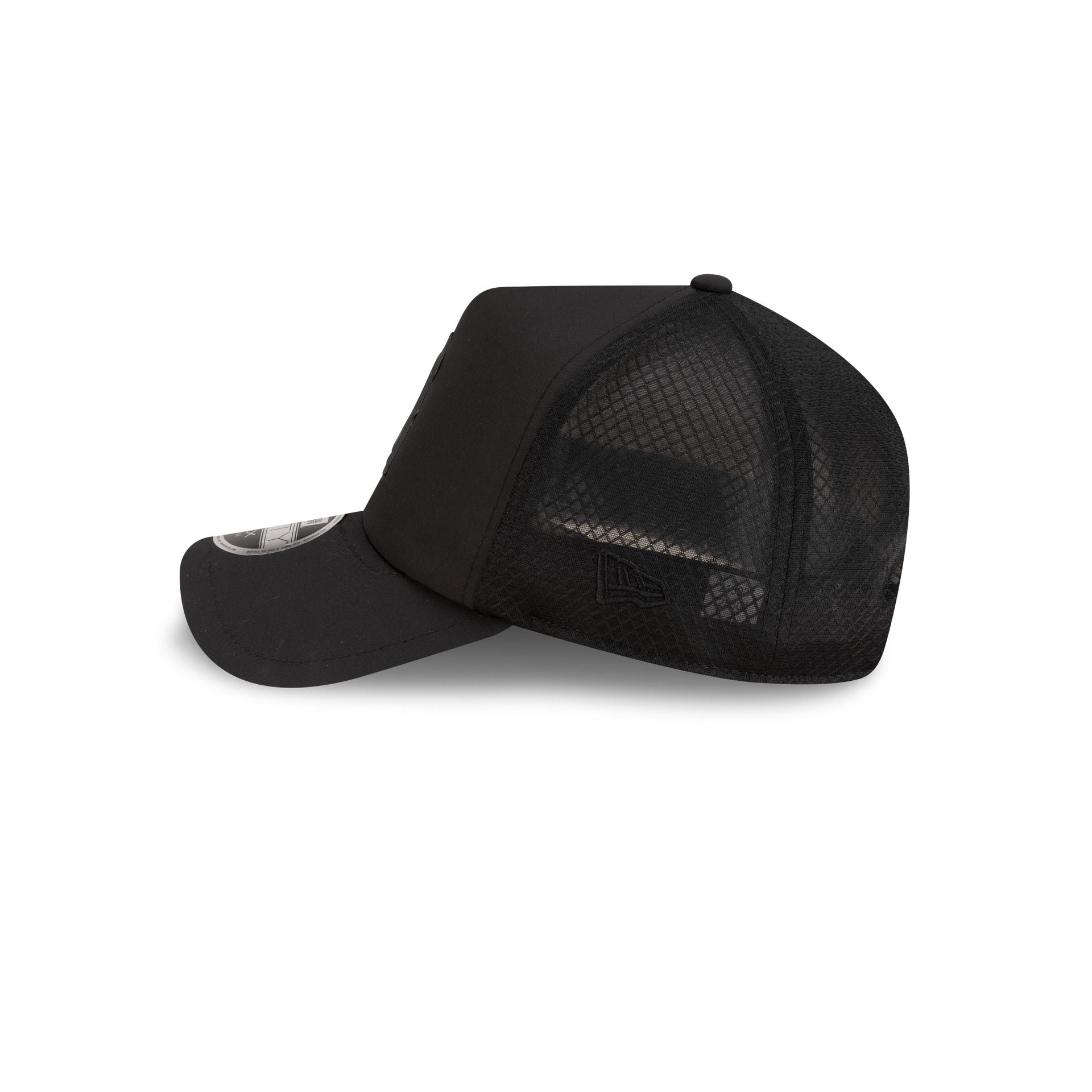 Los Angeles Angels 2026 Batting Practice Black 9FORTY APEX Trucker Hat