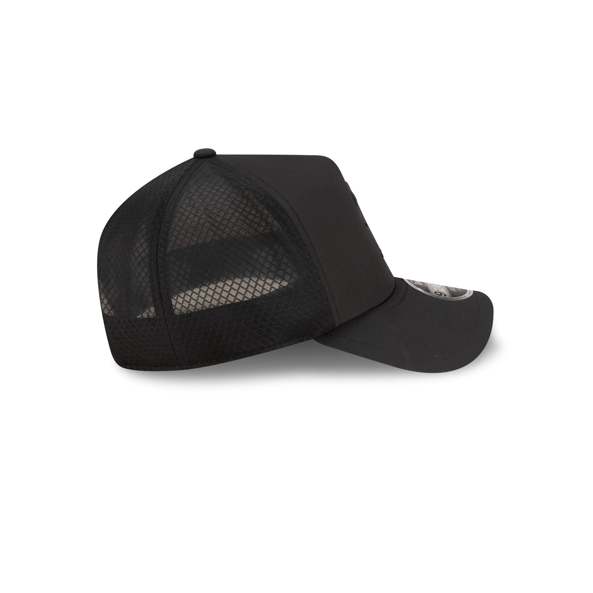 Los Angeles Angels 2026 Batting Practice Black 9FORTY APEX Trucker Hat