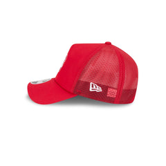 Philadelphia Phillies 2026 Batting Practice Alt Red Bell 9FORTY APEX Trucker Hat