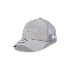 New York Mets 2026 Batting Practice Gray 9FORTY APEX Trucker Hat