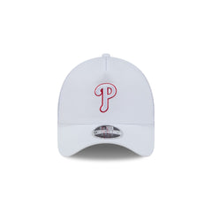 Philadelphia Phillies 2026 Batting Practice White 9FORTY APEX Trucker Hat