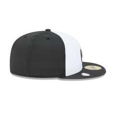 Milwaukee Brewers 2026 Clubhouse Black & White 59FIFTY Fitted Hat