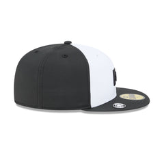 Houston Astros 2026 Clubhouse Black & White 59FIFTY Fitted Hat