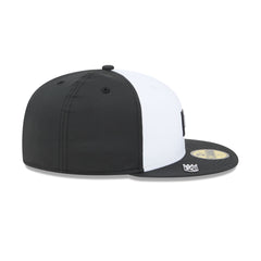 Kansas City Royals 2026 Clubhouse Black & White 59FIFTY Fitted Hat