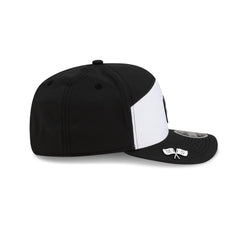 Minnesota Twins 2026 Clubhouse Black & White Split Panel 9SEVENTY Stretch-Snap Hat