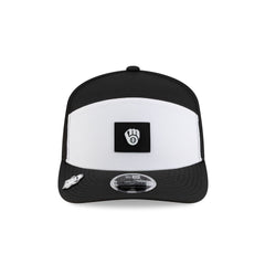 Milwaukee Brewers 2026 Clubhouse Black & White Split Panel 9SEVENTY Stretch-Snap Hat
