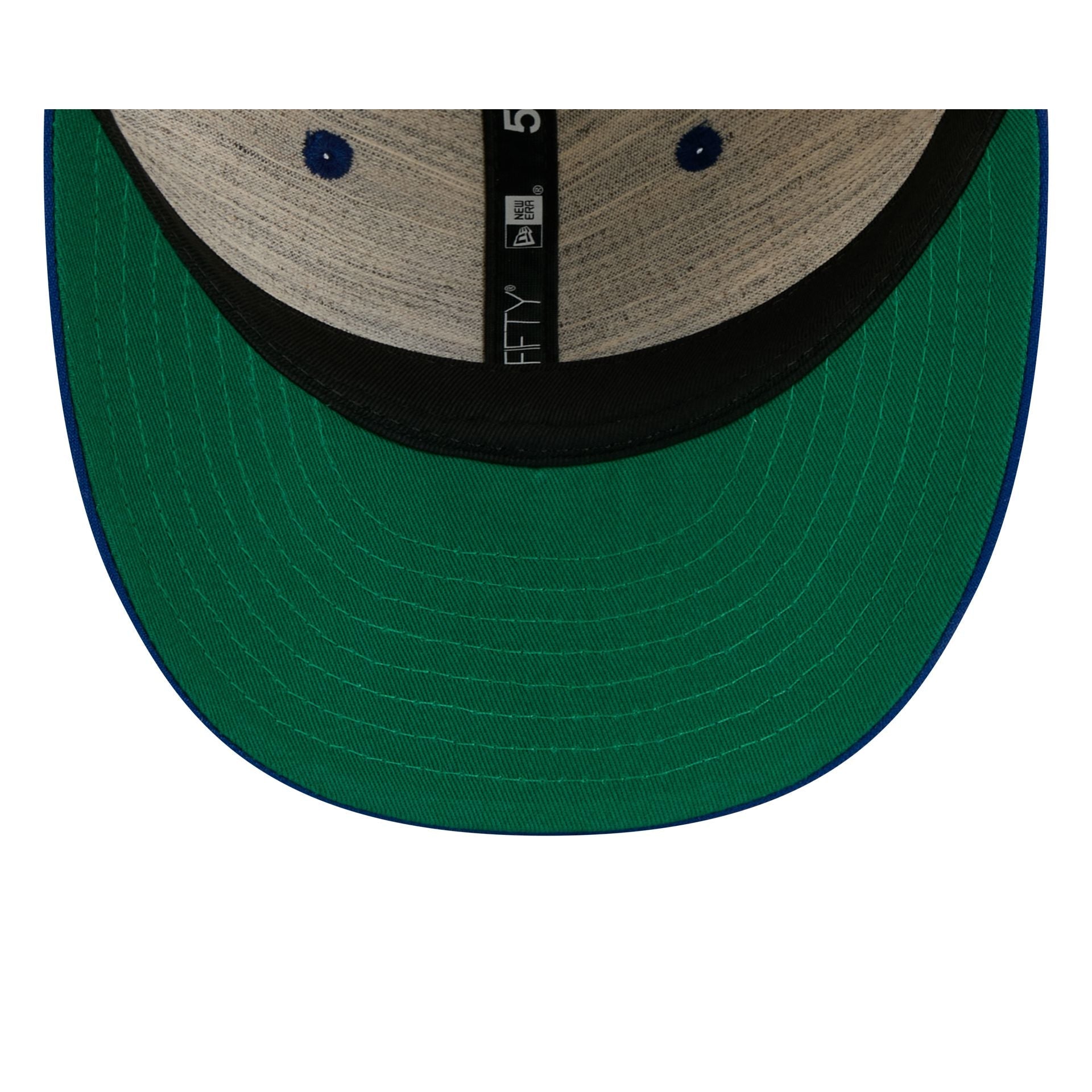 Los Angeles Dodgers Linen Pinstripe Retro Crown 59FIFTY Fitted Hat