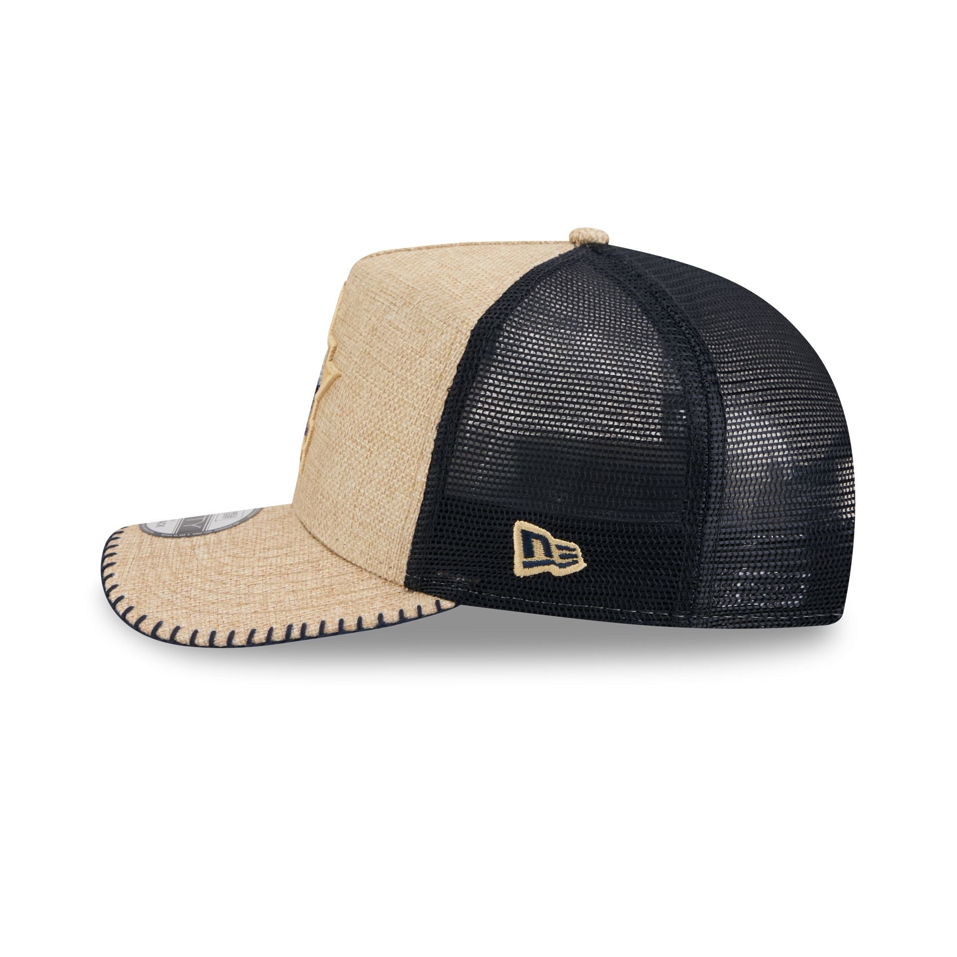 Houston Astros Beaded Canvas 9FIFTY A-Frame Trucker Hat