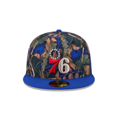 Philadelphia 76ers Leaves 59FIFTY Fitted Hat