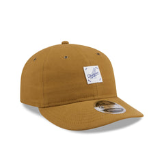 Los Angeles Dodgers Brushed Brown Nylon Retro Crown 9FIFTY Adjustable Hat