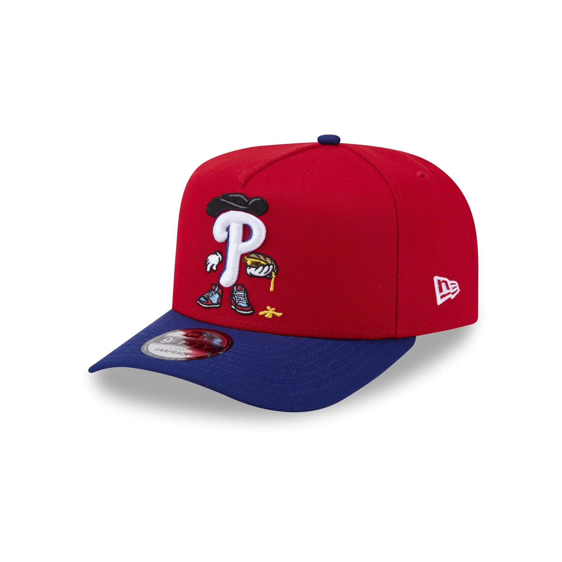 Philadelphia Phillies Cartoon 9FIFTY A-Frame Snapback Hat