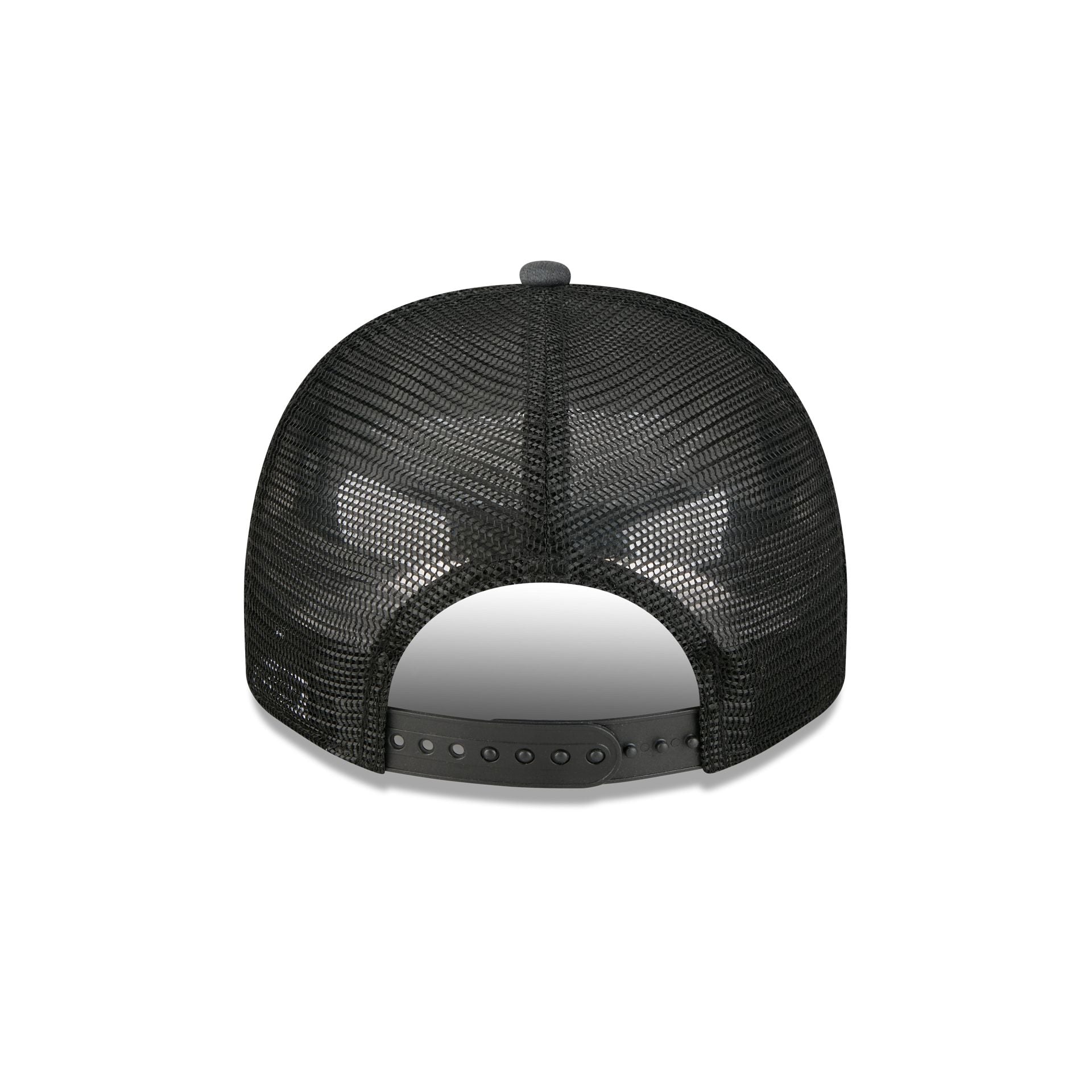 Houston Astros Washed Black 9FIFTY A-Frame Trucker Hat