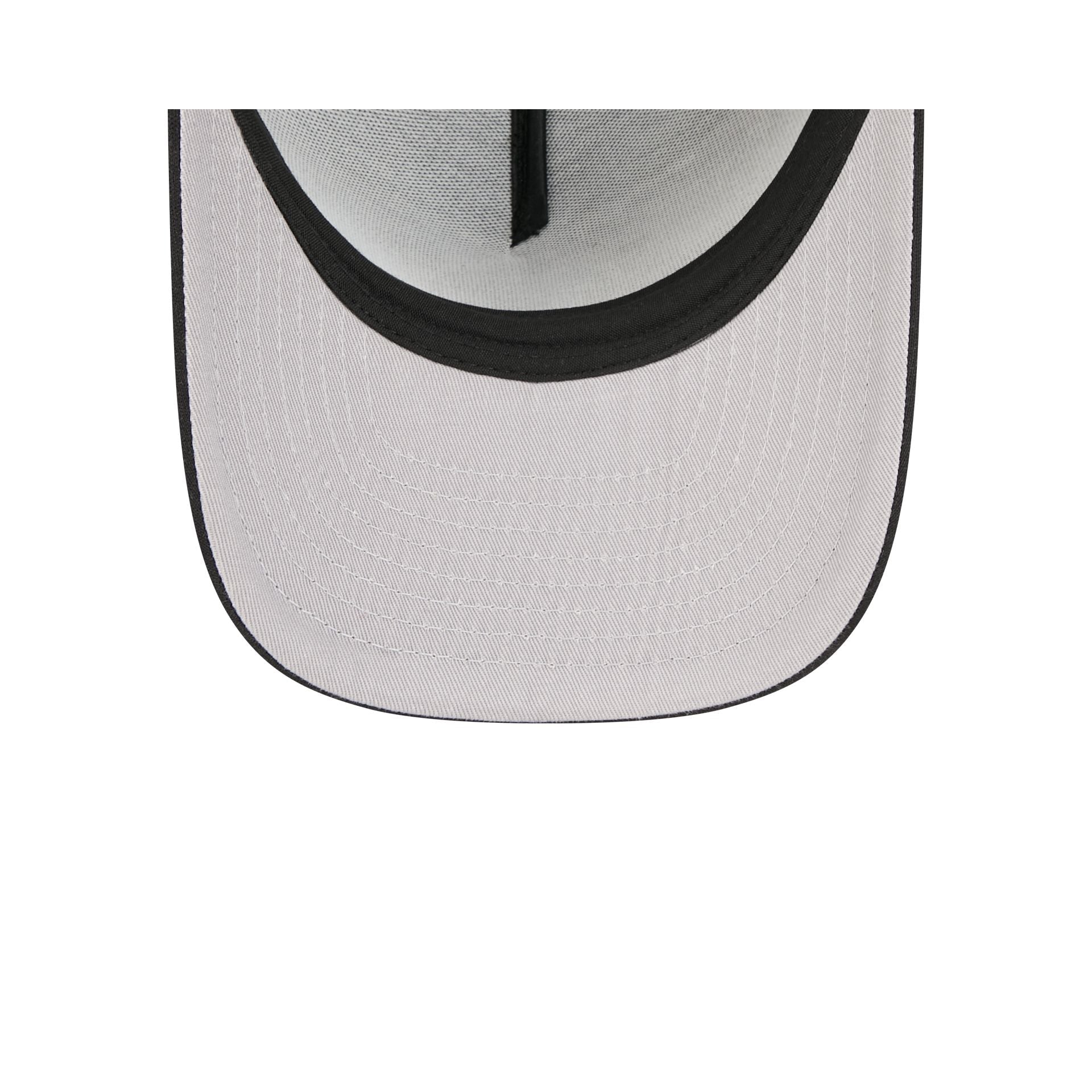 Phoenix Suns Washed Black 9FIFTY A-Frame Trucker Hat