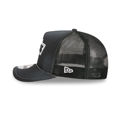 Los Angeles Kings Washed Black 9FIFTY A-Frame Trucker Hat