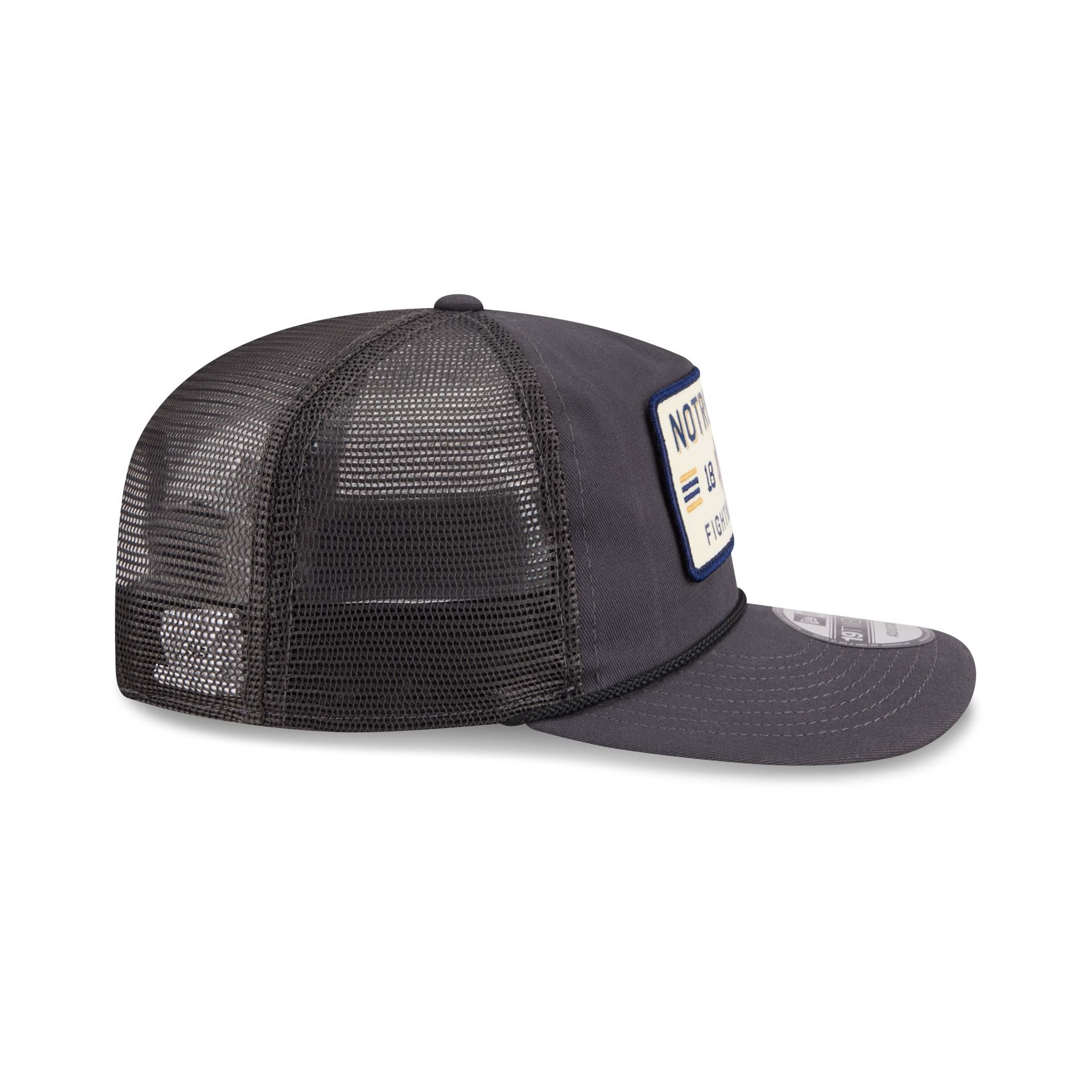 Notre Dame Fighting Irish Washed Graphite 19TWENTY Trucker Hat