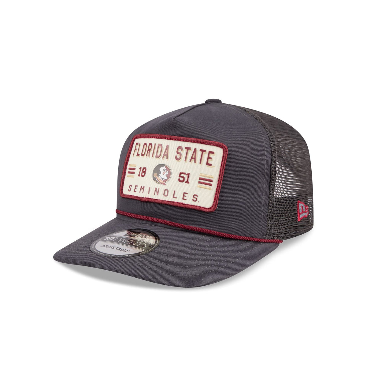 Florida State Seminoles Washed Graphite 19TWENTY Trucker Hat