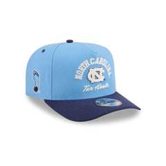 North Carolina Tar Heels Arched 9FIFTY A-Frame Snapback Hat