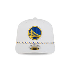 Golden State Warriors Optic White Performance Rope 9SEVENTY Stretch-Snap Hat