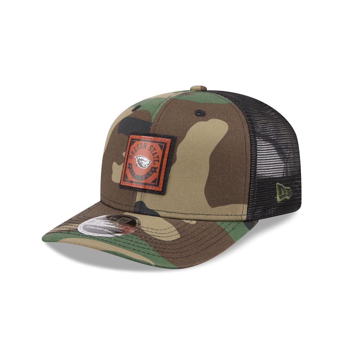Oregon State Beavers Camo Canvas 9SEVENTY Trucker Hat