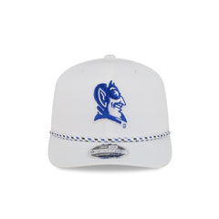 Duke Blue Devils Optic White Performance Rope 9SEVENTY Stretch-Snap Hat