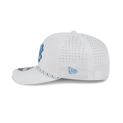North Carolina Tar Heels Optic White Performance Rope 9SEVENTY Stretch-Snap Hat