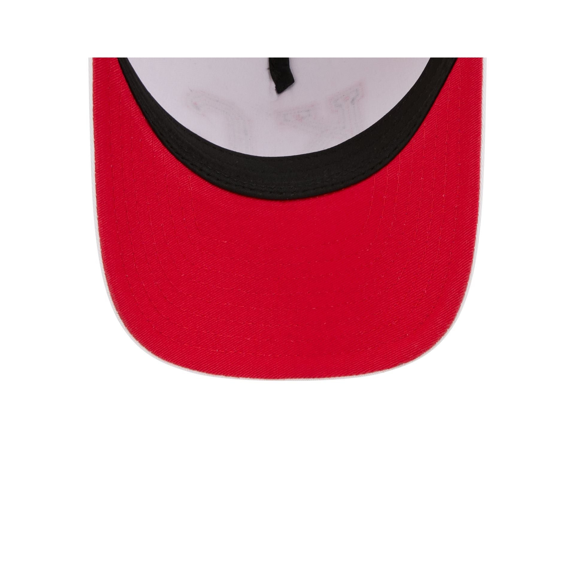 Kansas City Chiefs Optic White Felt Logo Women's 9FORTY M-Crown A-Frame Trucker Hat