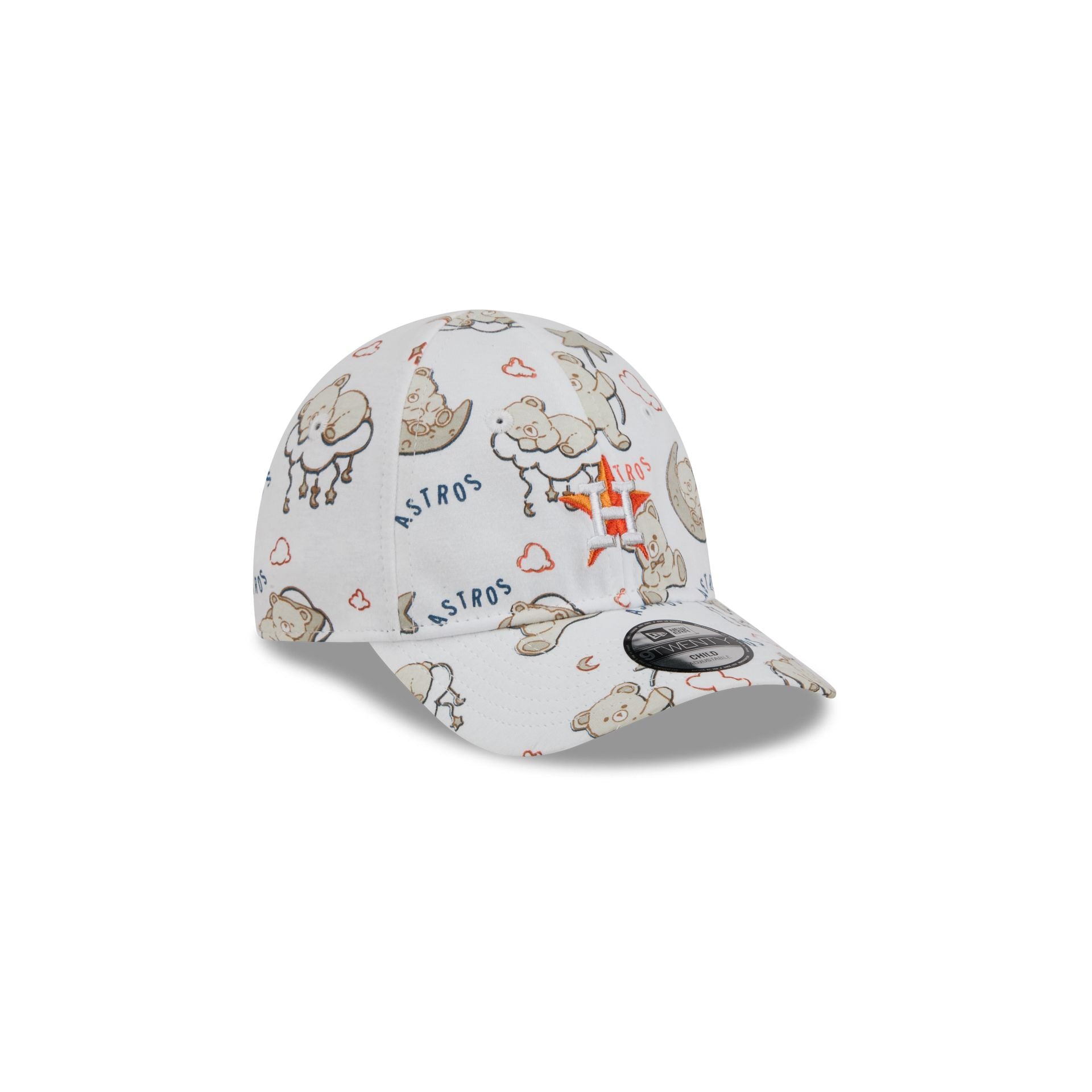 Houston Astros Teddy Kids 9TWENTY Adjustable Hat
